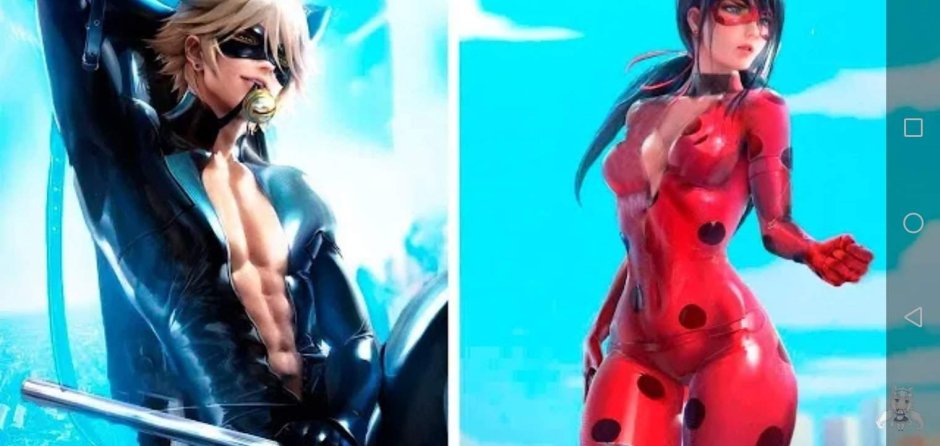Matured heroes of Lady Bug