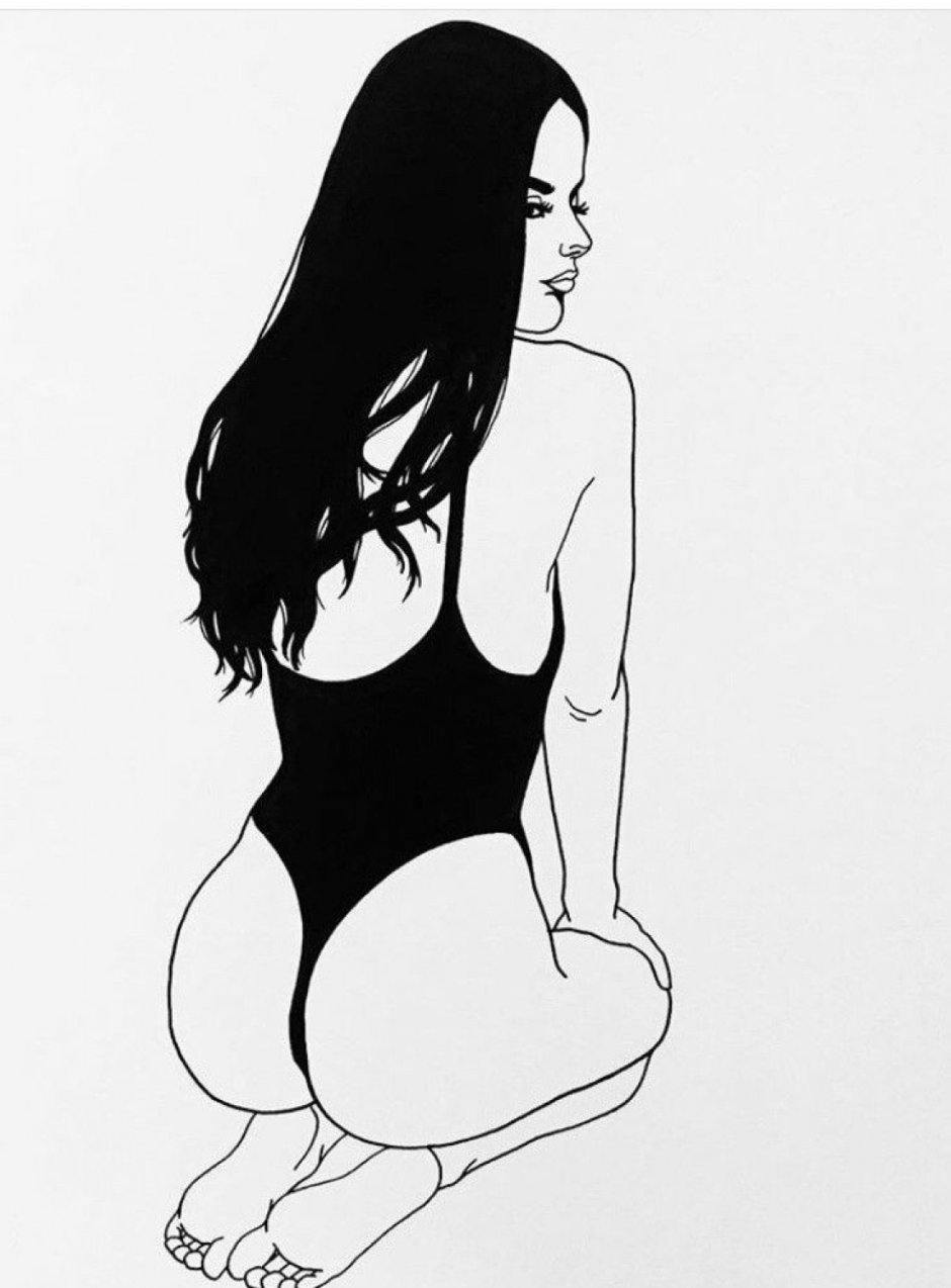 Drawings for sketching a couple