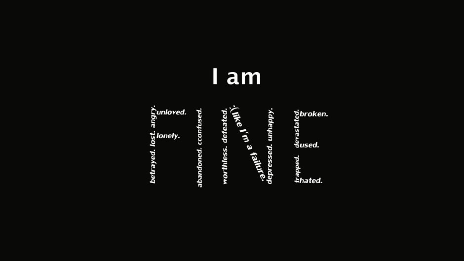 Black background quotes