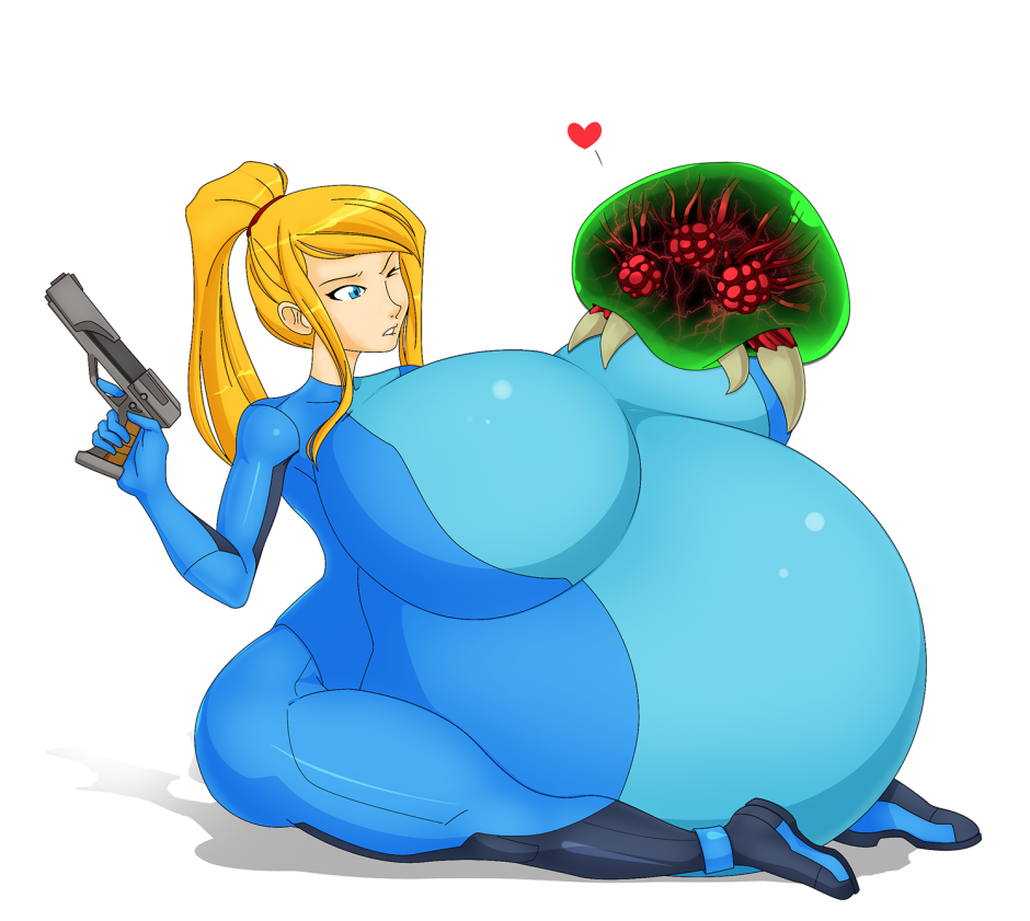Samus Aran Inflation Hentai