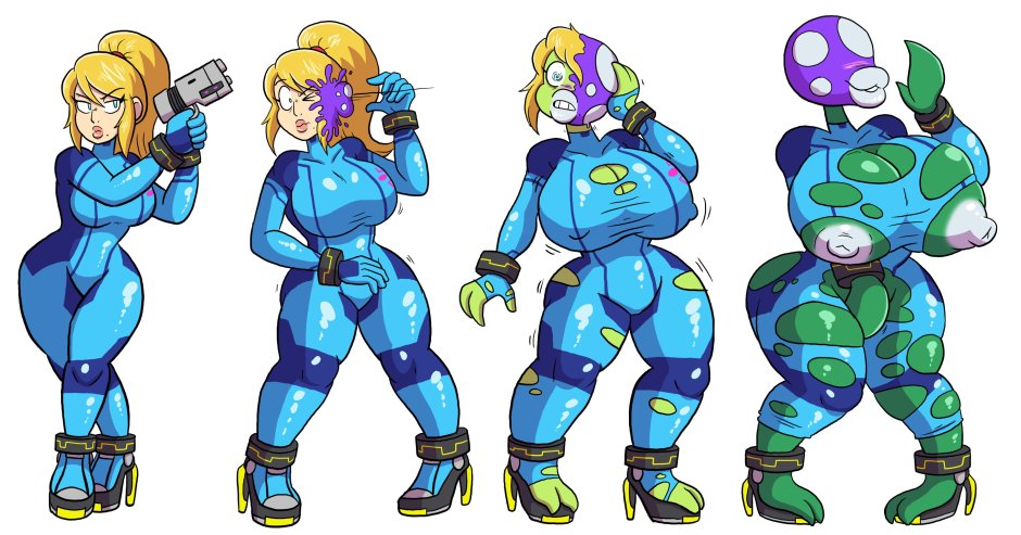 Metroide Samus Aran Inflation