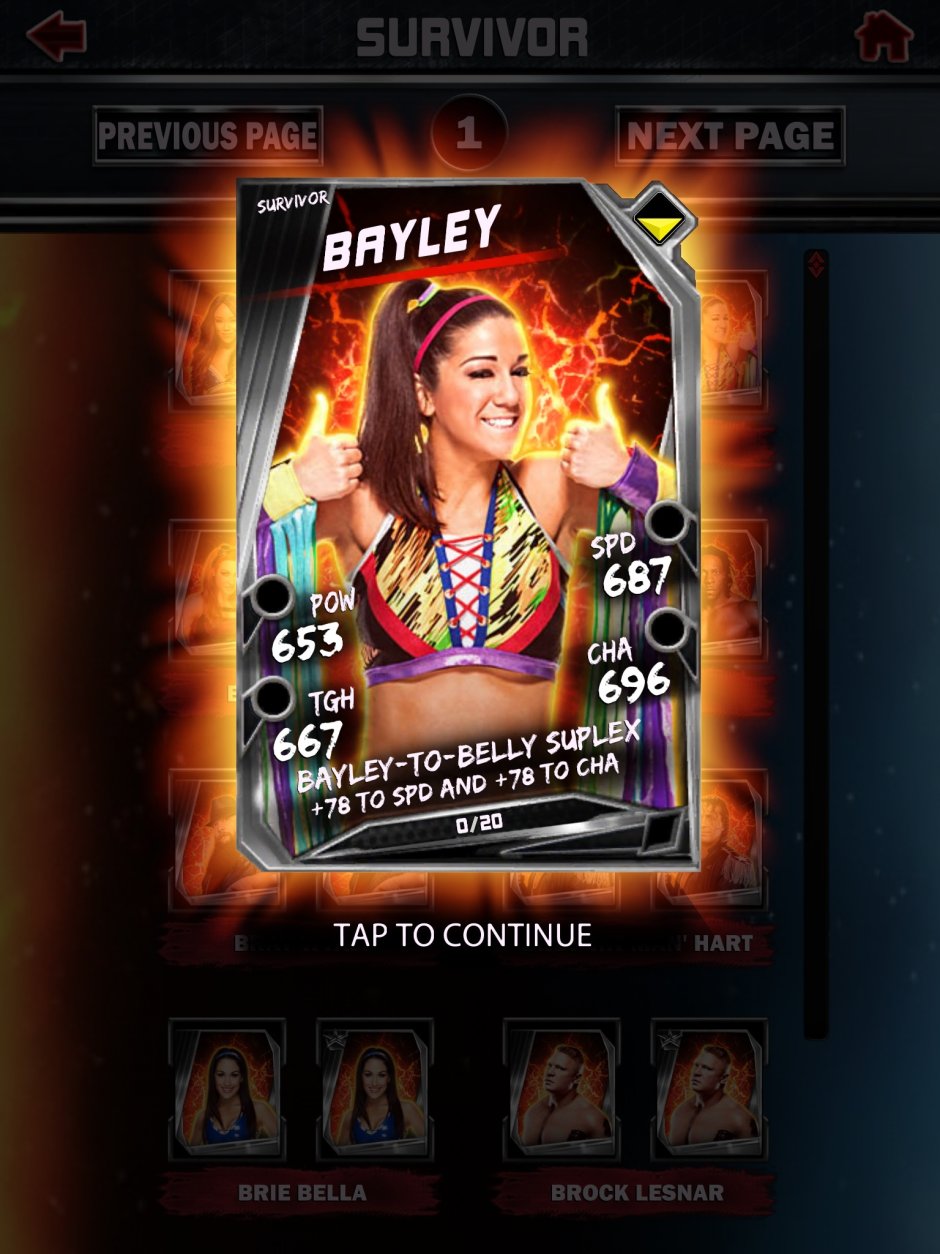 WWE Supercard Cidman Card