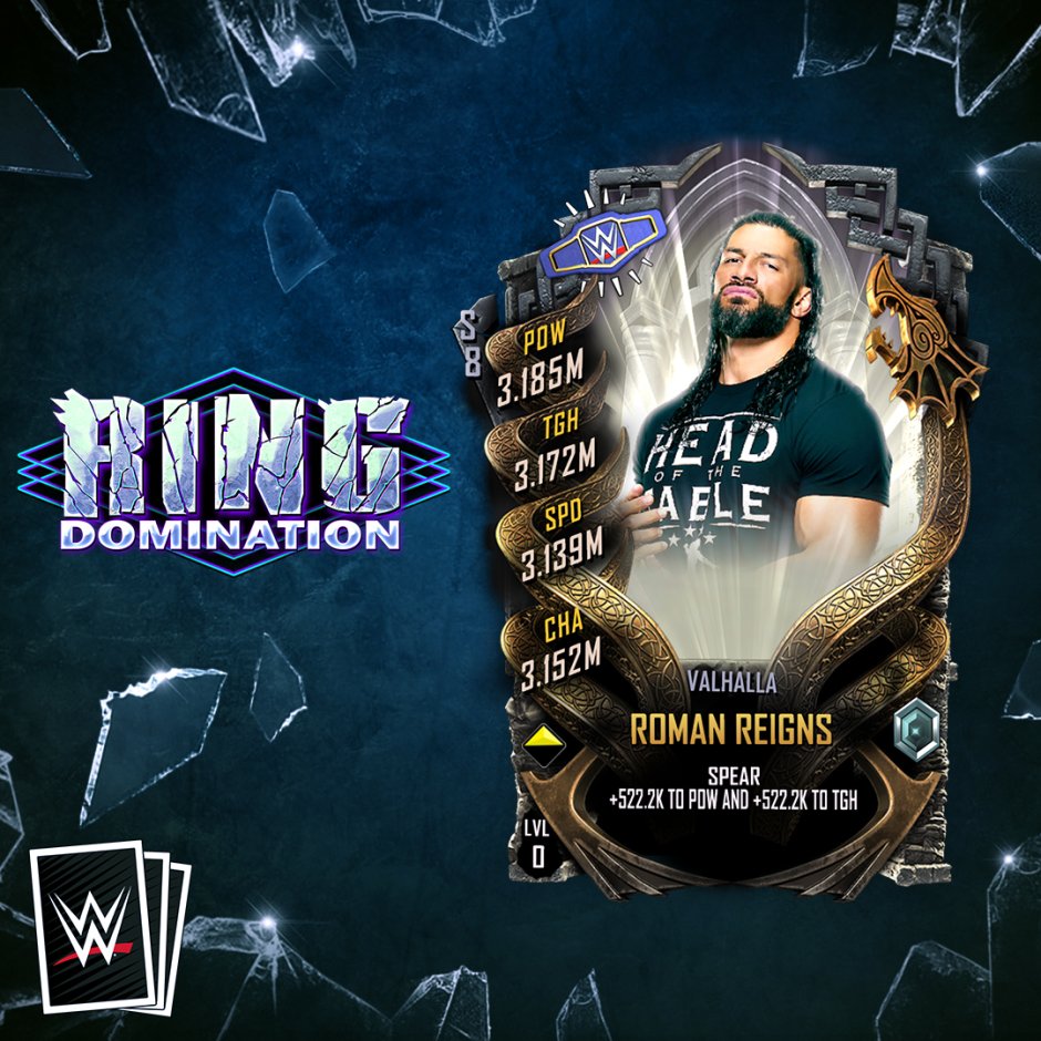 QR codes for the game WWE Supercard for Android