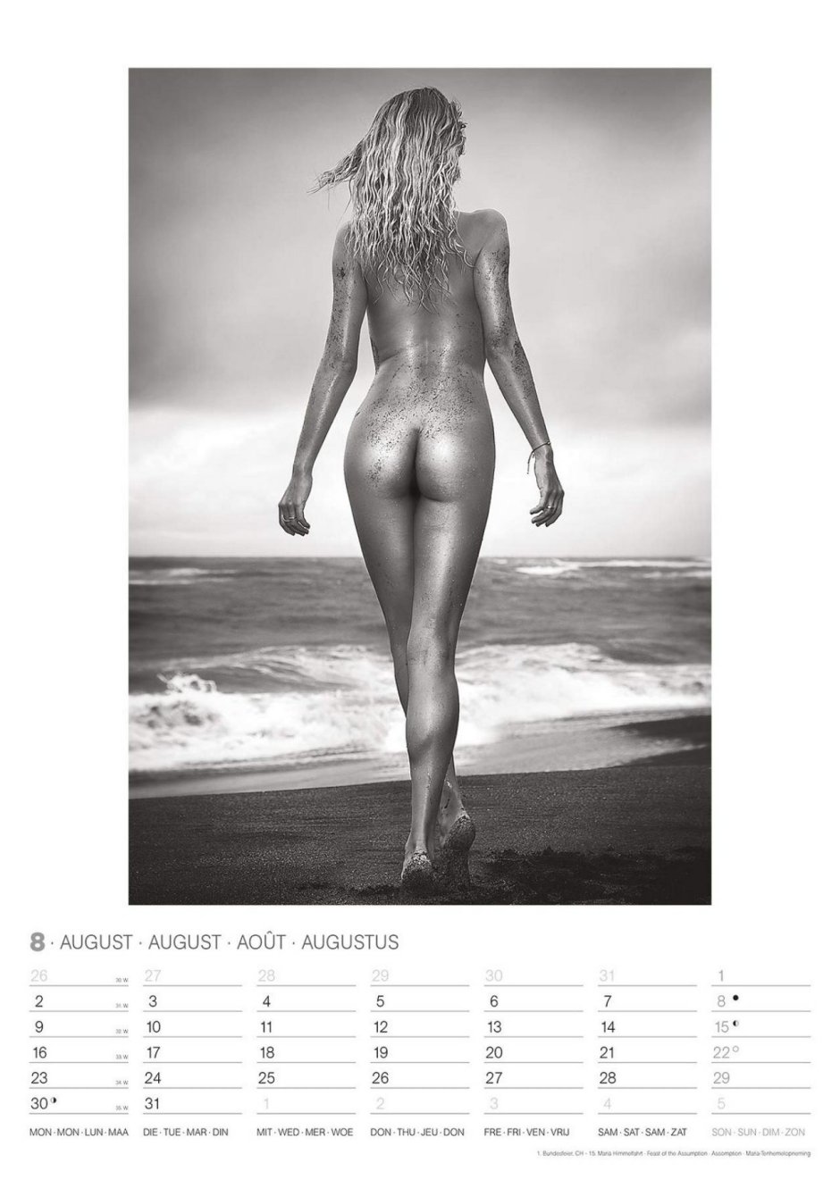 Nude models calendar - 73 photo