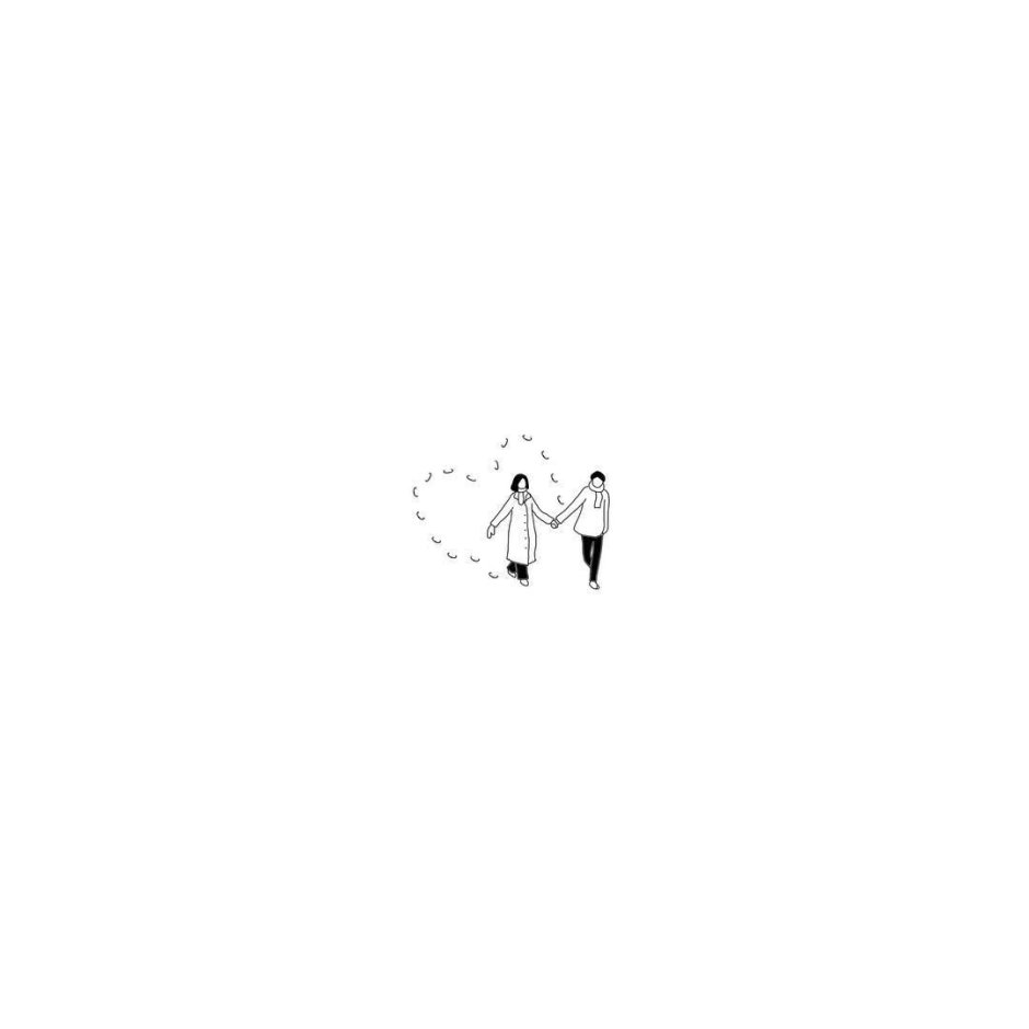 Tattoo minimalism on a white background