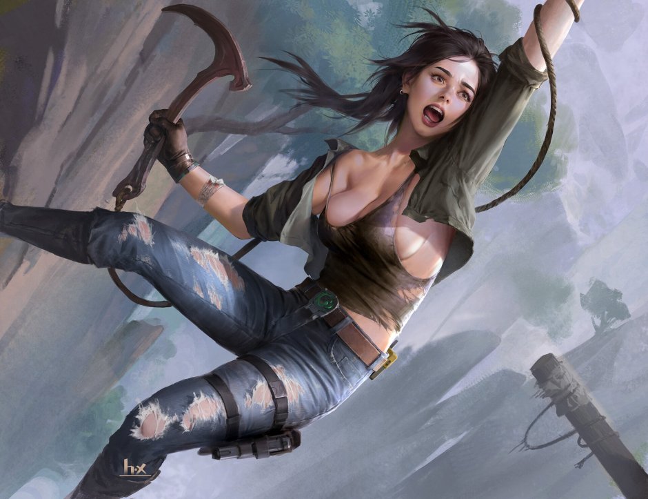 Lara Croft game cosplay