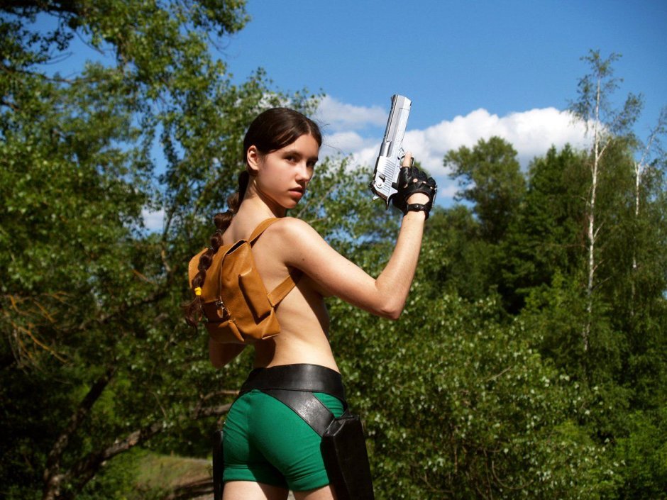 Chanel Santini Lara Croft