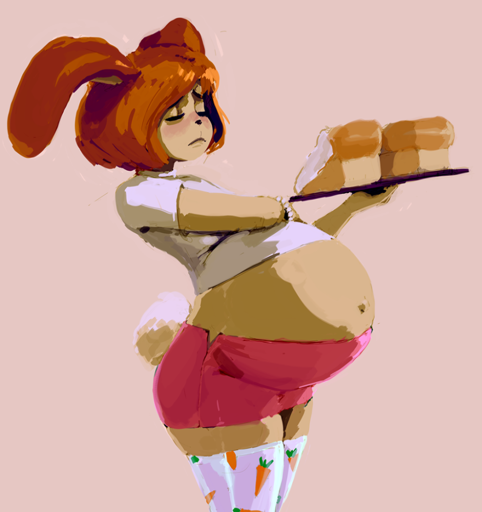 Belly Inflation animation