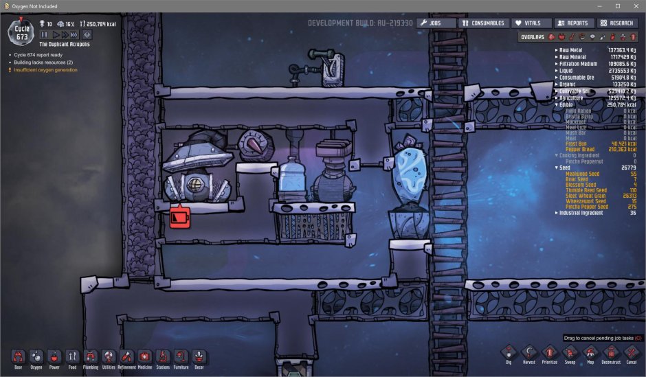 Electrolyzer Oxygen Not Included