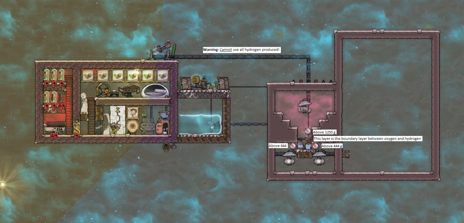 Oxygen not included bedroom