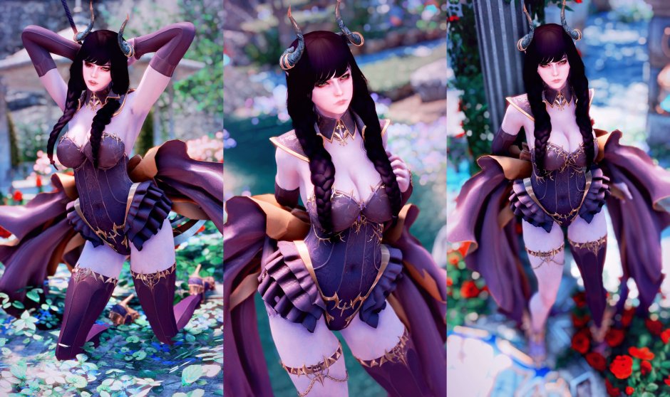 Skyrim CBBE Sukkub armor