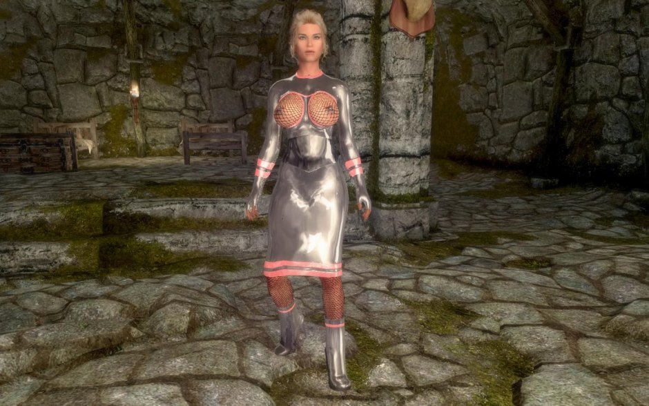 CBBE HDT Skyrim dress