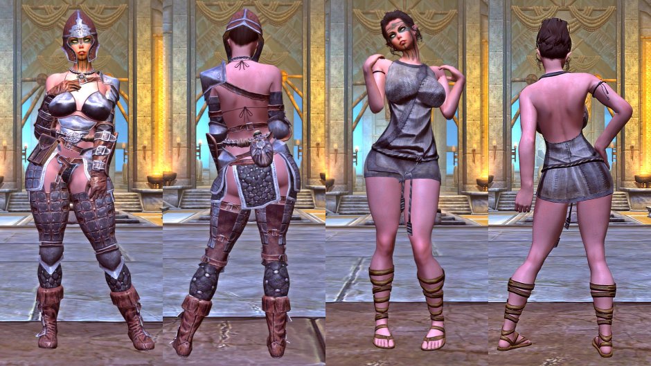 Skyrim armor Cbbe Bodyslide