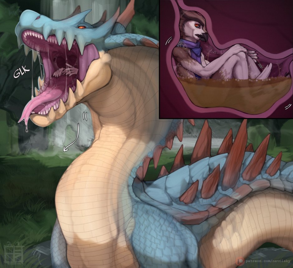 Gorochan Vore 3D Dragon Eat Aut Voremantic GIF