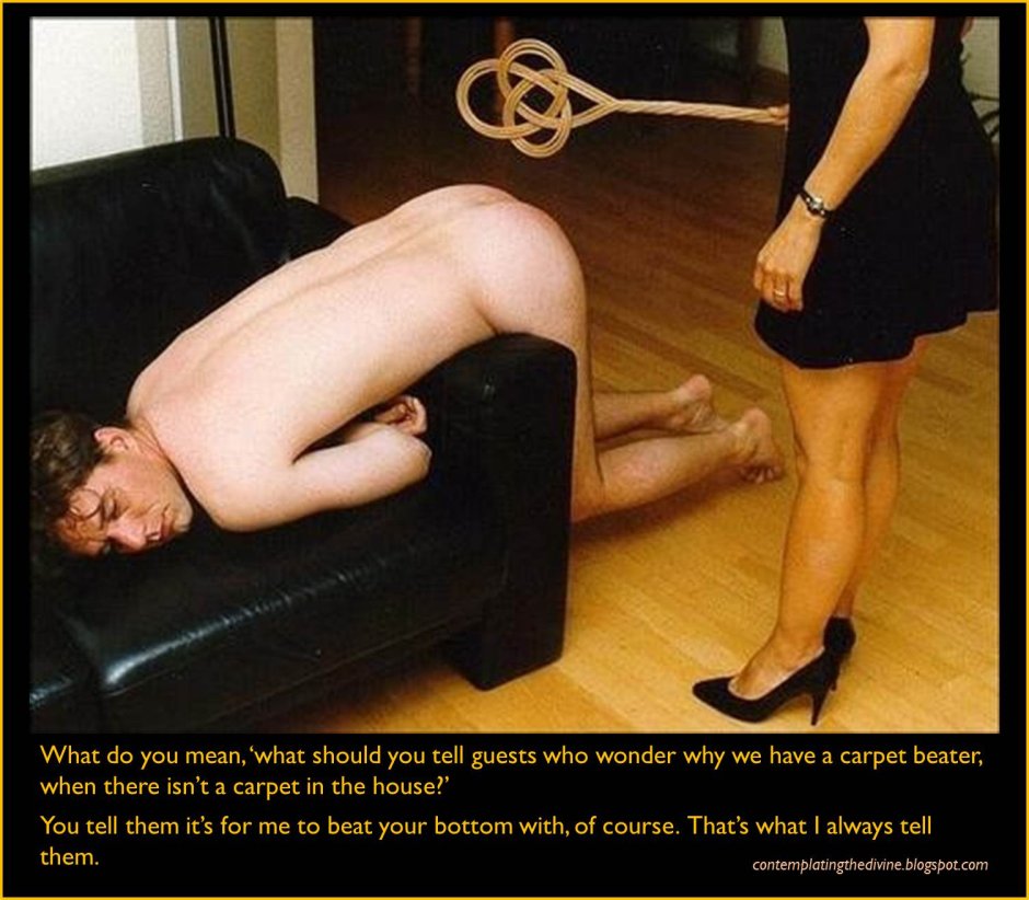 Bdsm flogging men with a woman
