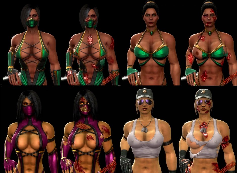 Milina Mortal Combat Cosplay Nude