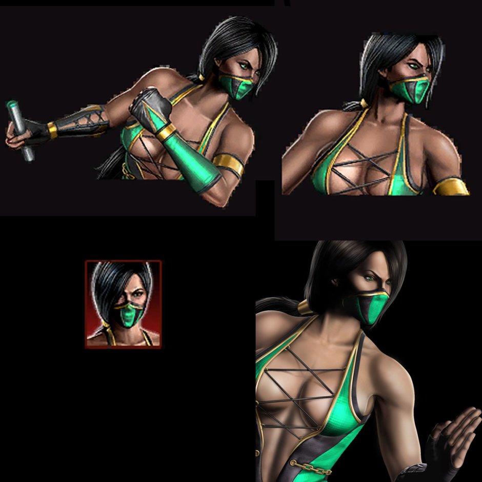 Jade Mortal Combat 11 without a mask