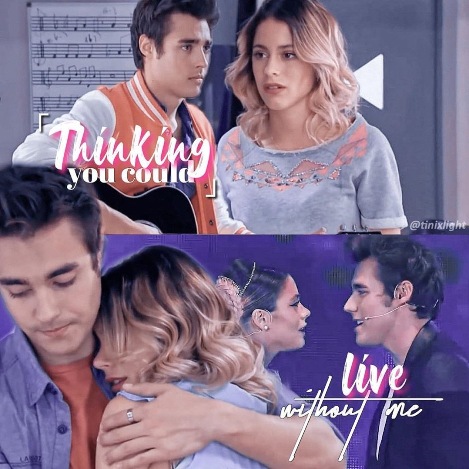 Violetta Leon and Diego