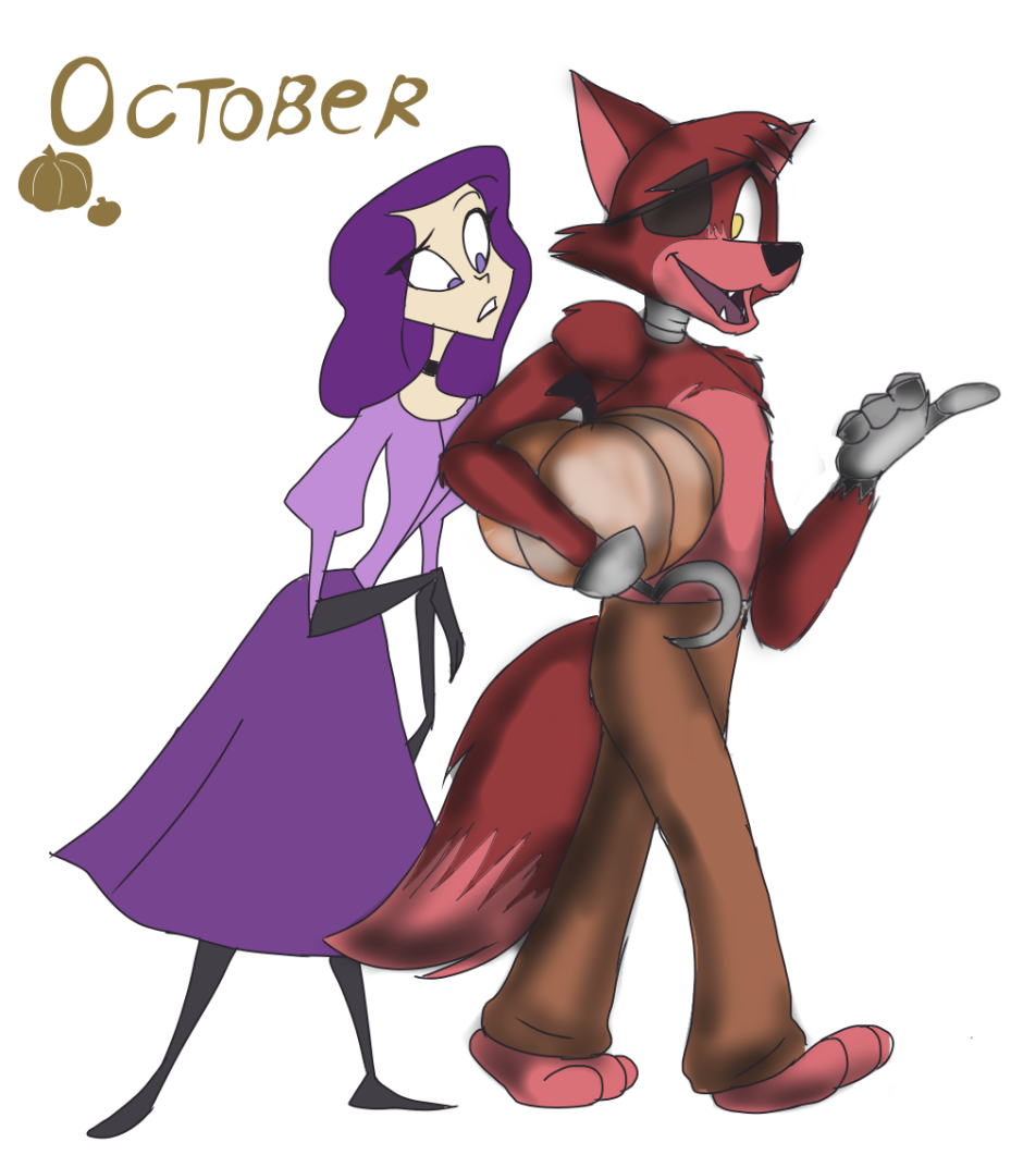 FNAF Mangle and Foxy