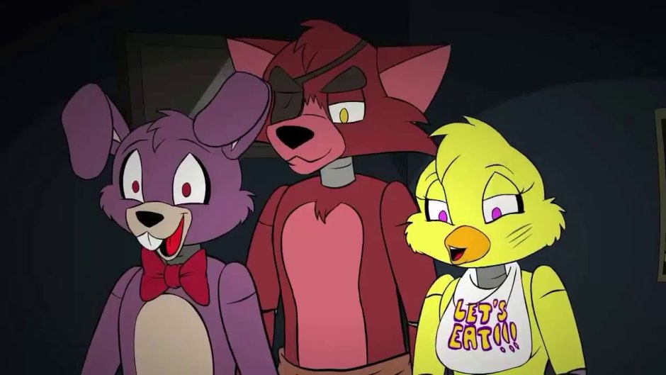 Adventures of animatronics Mangle and Foxy