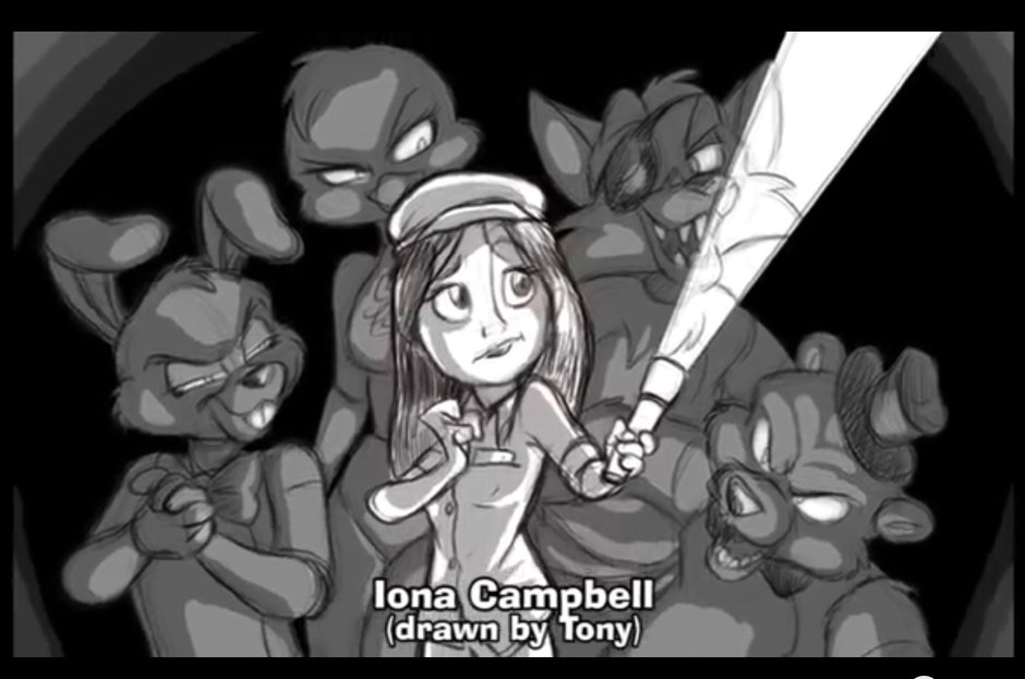 Comic book fnap I'm a girl