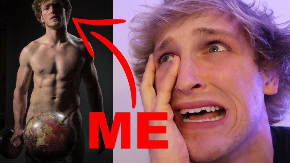 Extravagant male poses
