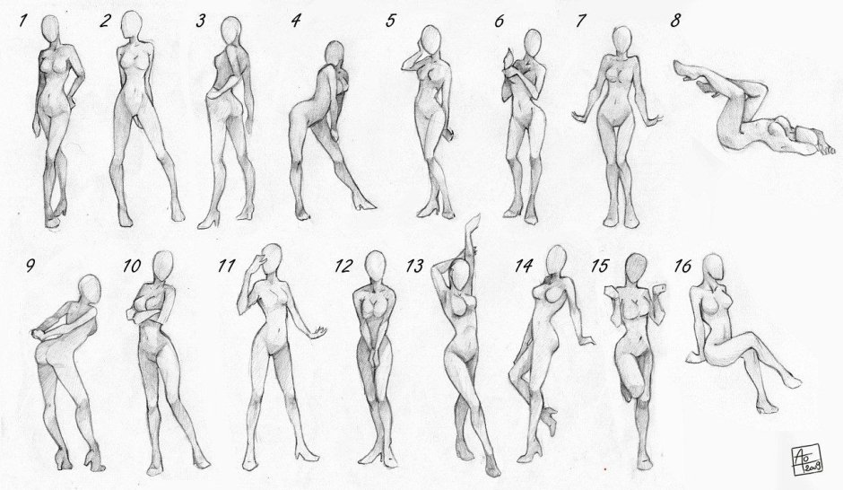 Body proportions Reference