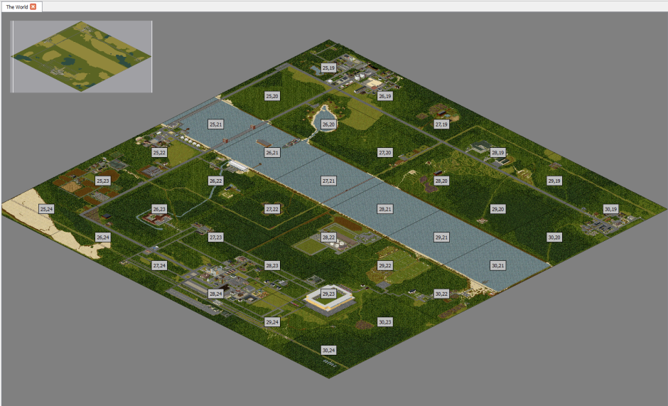 Louisville map Project Zomboid