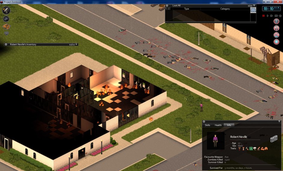 Police station Maldro Prozhkt Zomboid