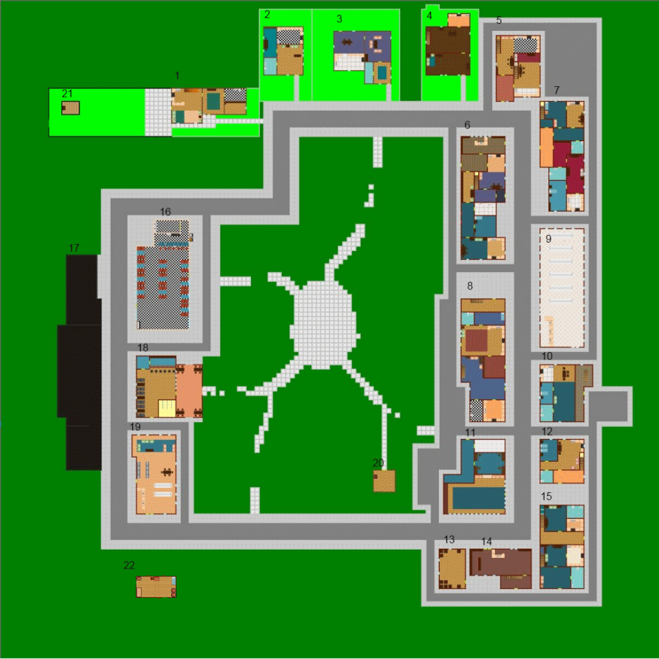 Kingsmouth Project Zomboid map