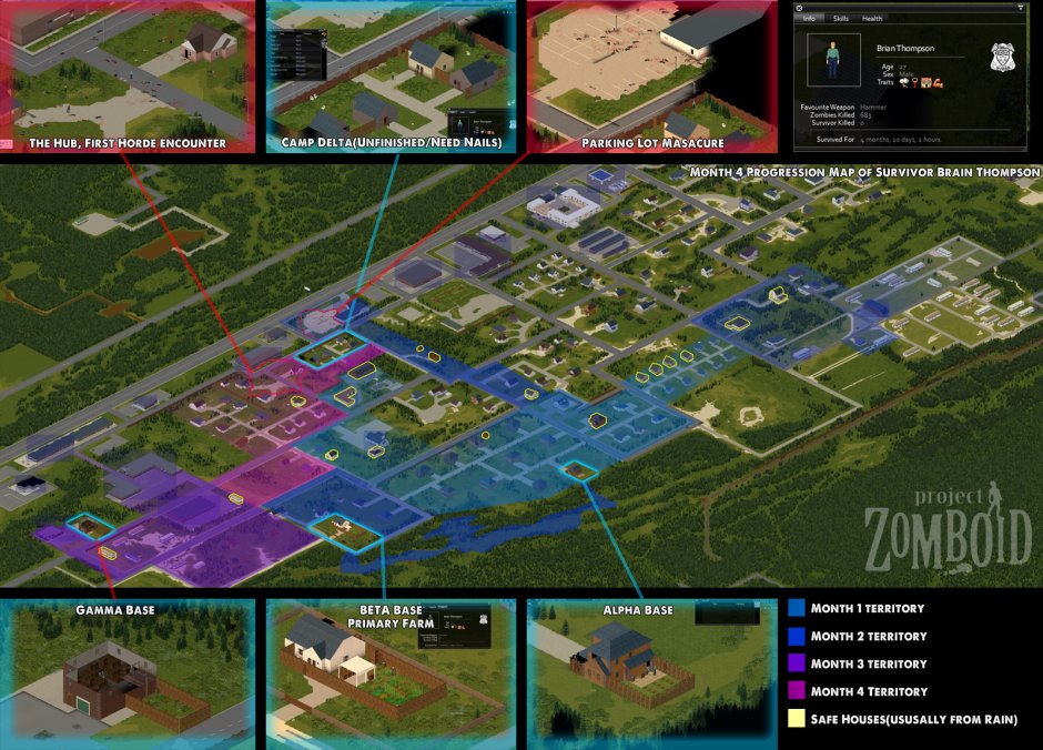 Map Raven Creek Progzect Zomboid