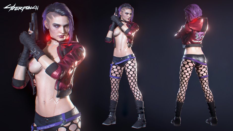 Resident Evil 3 Remake Jill Cyberpank