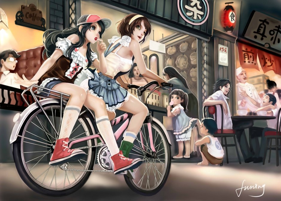 Anime retro style
