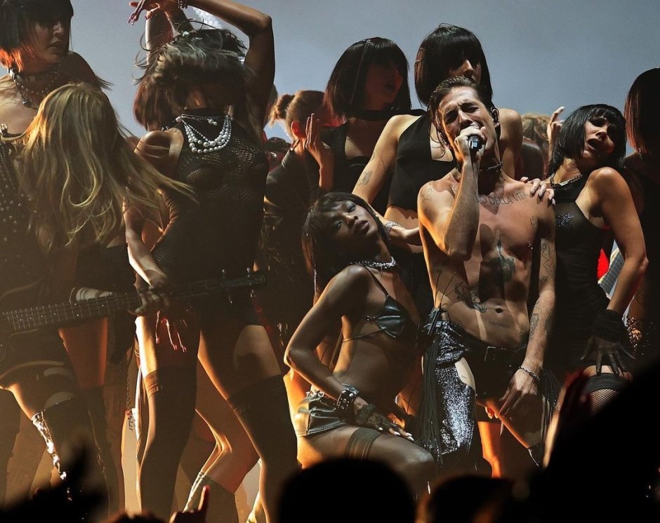 Damiano David on MTV VMA 2022