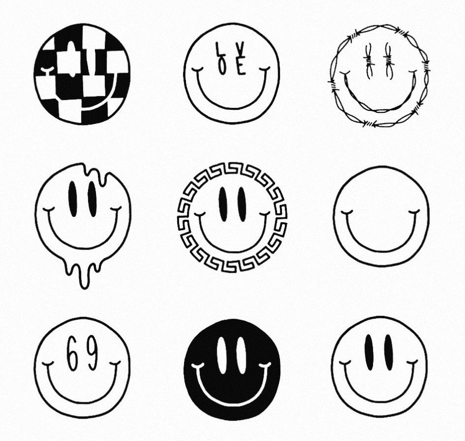 Smiley sketch