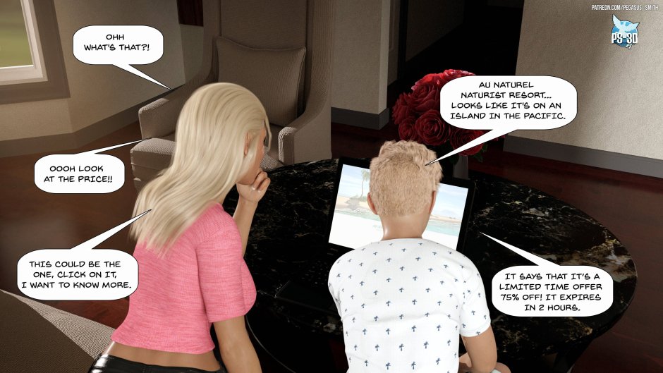 Au Naturel pornographic comics