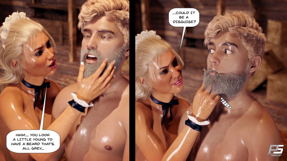 3D comic book nudist resort 1