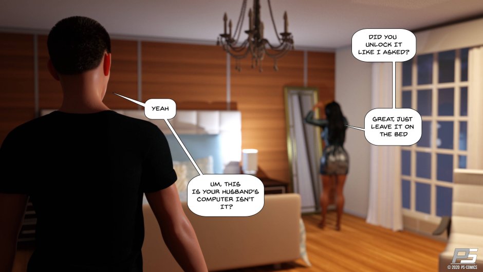 Nudist resort comic