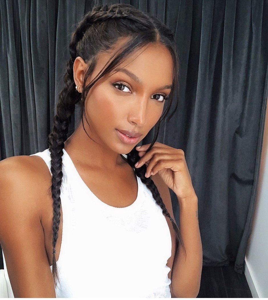Long braid blonde