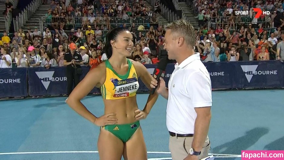 Michelle Jenneke in underwear