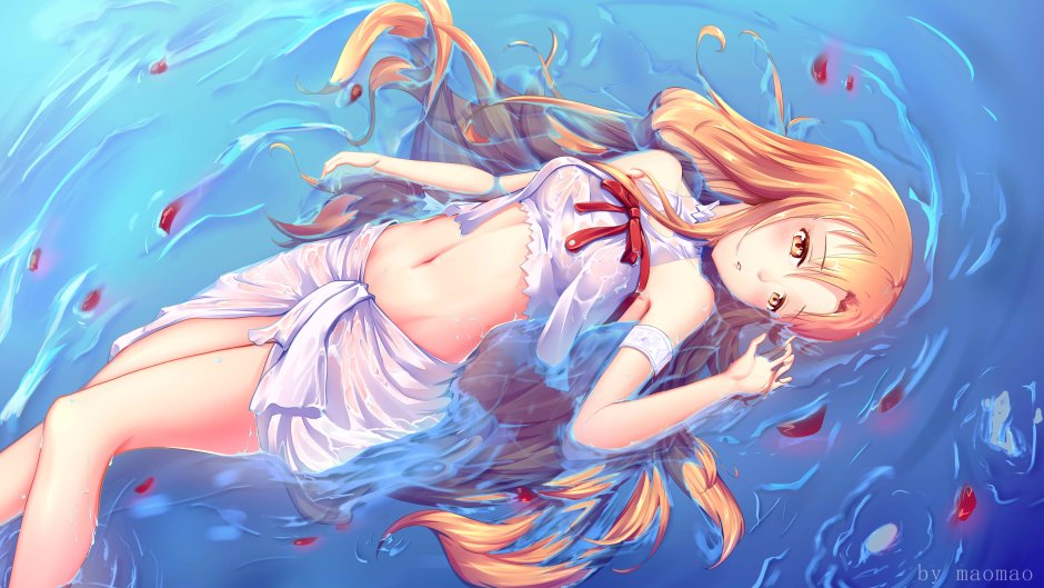 Yuuna yuuki in a swimsuit