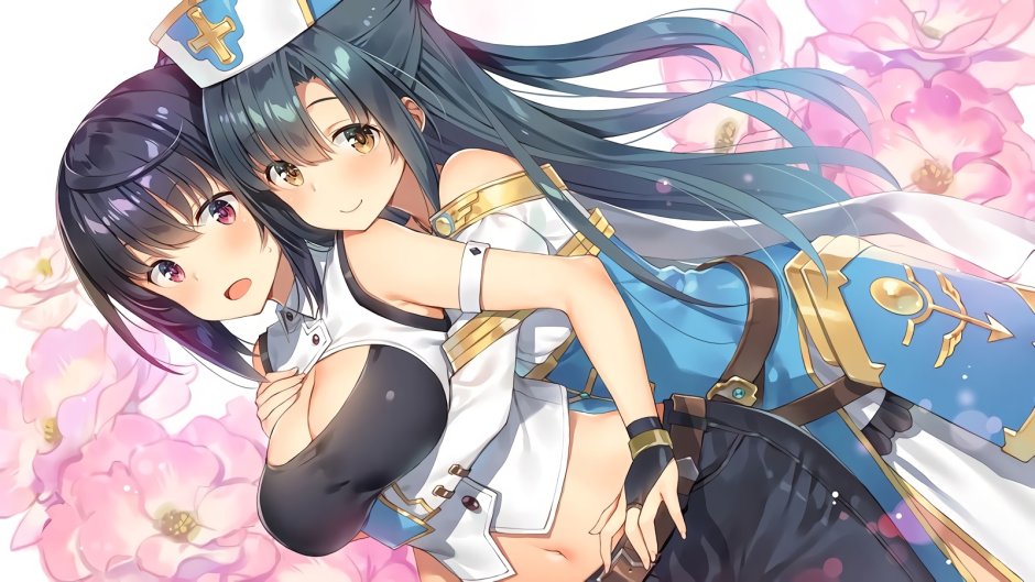 Anime Asuna in a swimsuit