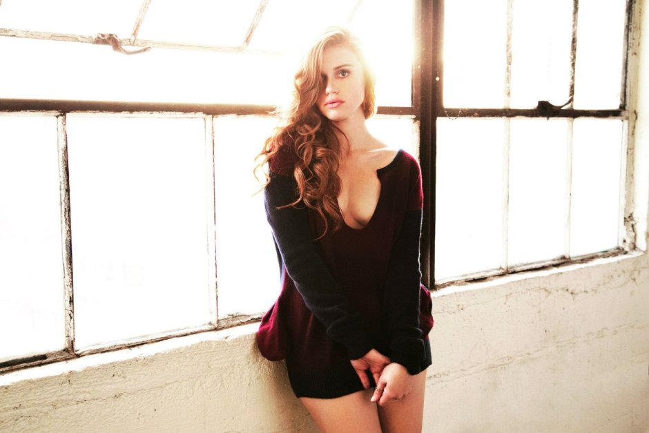 Holland Roden in a swimsuit