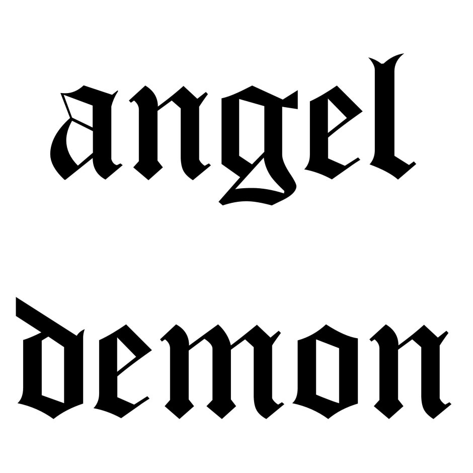 Tattoo sketches of the inscription