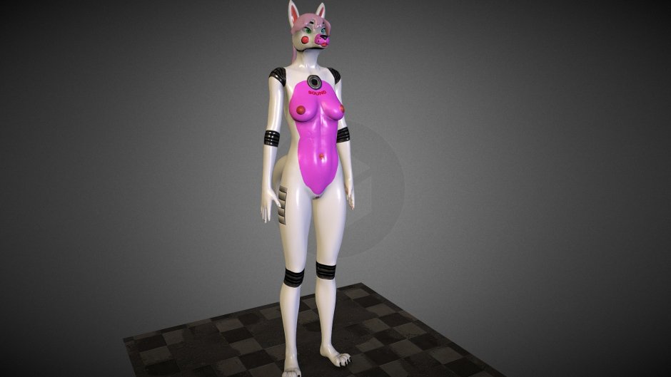Vanessa fnaf 3D model