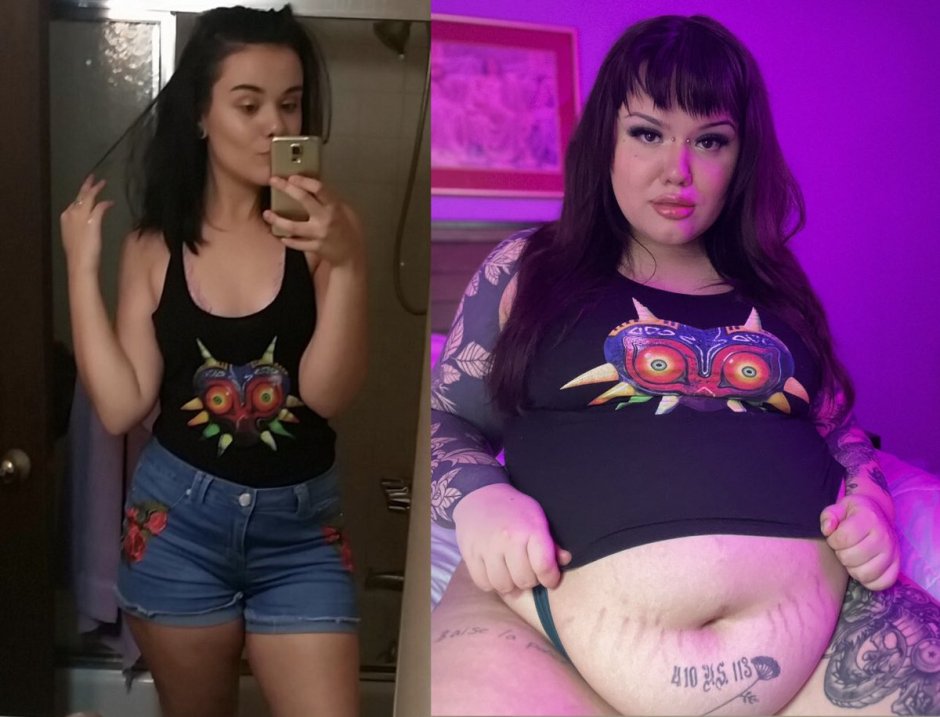 Fat bbw with huge stomachs