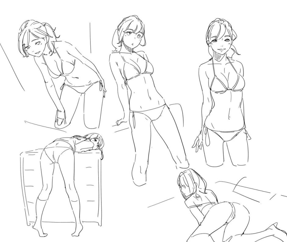 The natural beauty of the female body