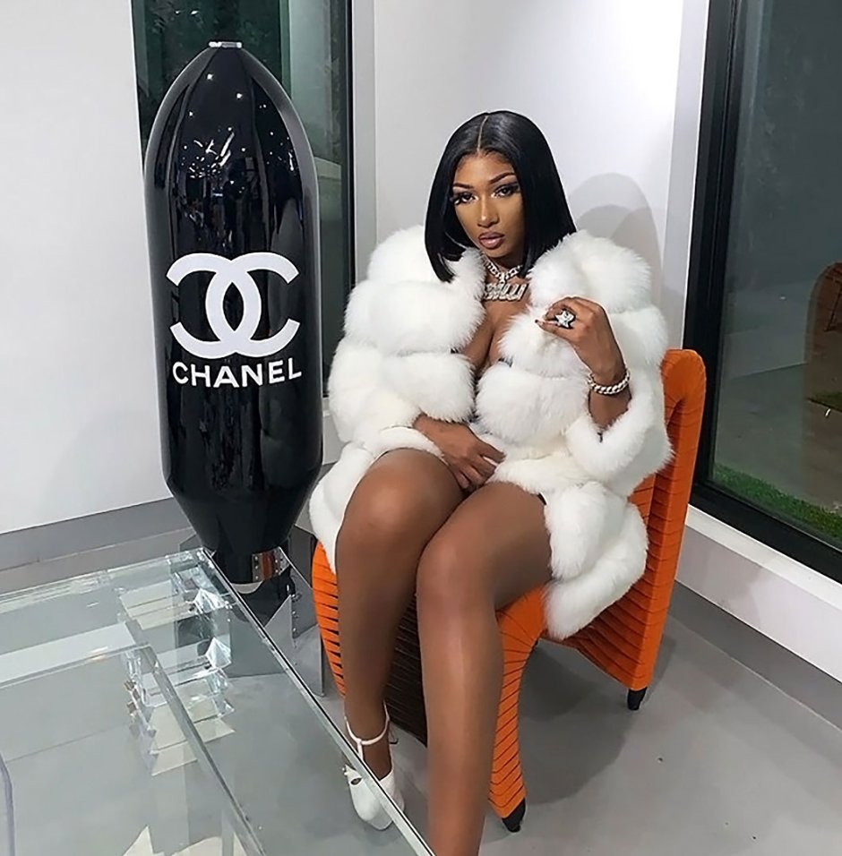 Photo Megan Thee Stallion without panties