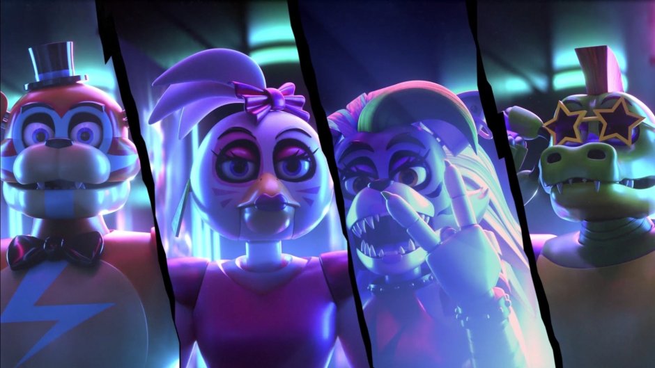 FNAF 9 security BRICH animatronics