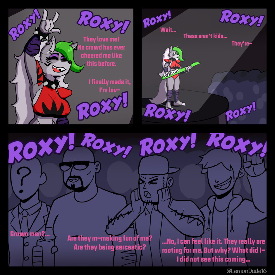 Roxy fnaf comic